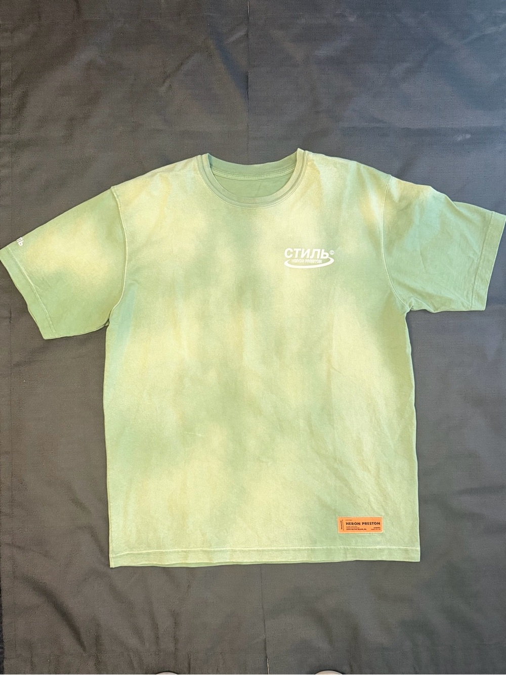 Heron Preston Heron tie-dye oversized T-shirt